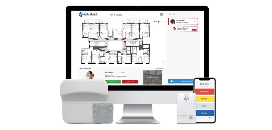 CENTEGIX Staff Alert Technology