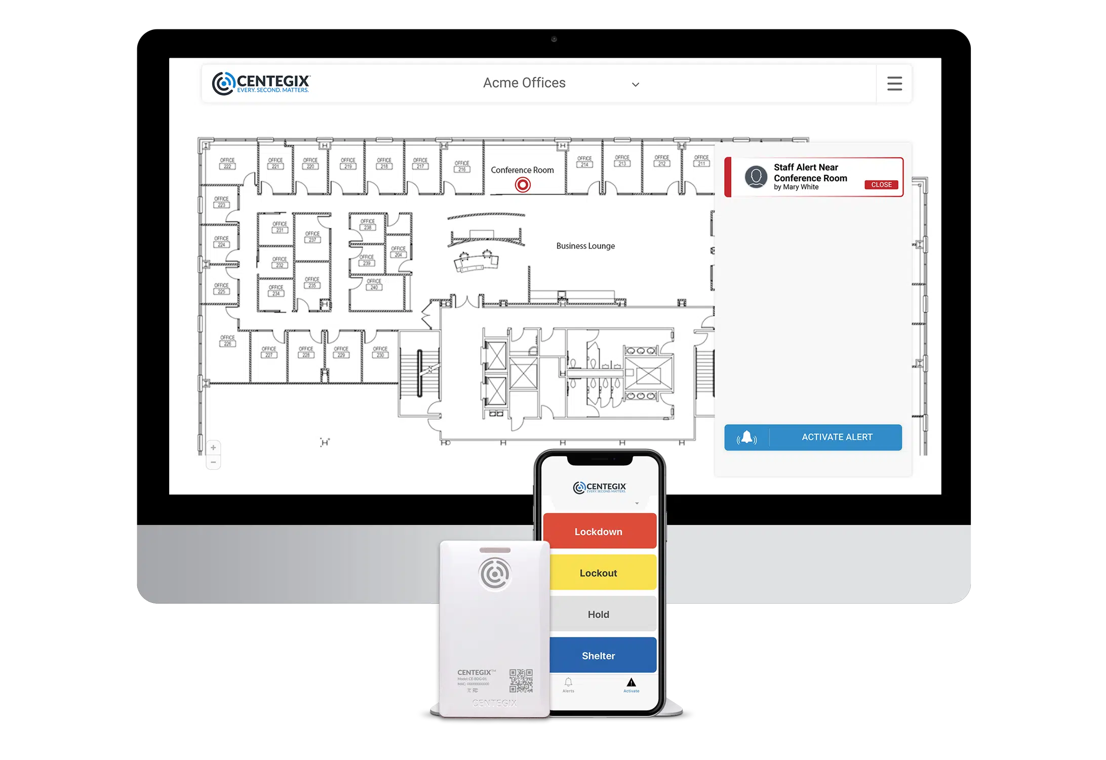 Wireless Safety System from CENTEGIX