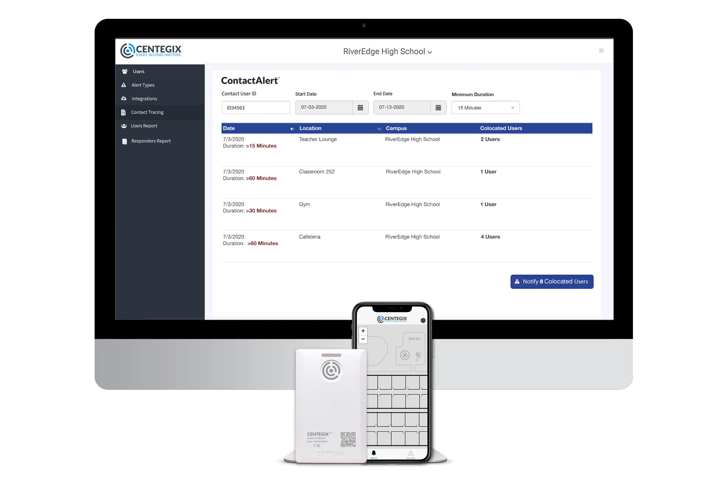 Contact Alert School safety with CrisisAlert solutions