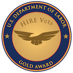 Hire Vets Gold Medal Award