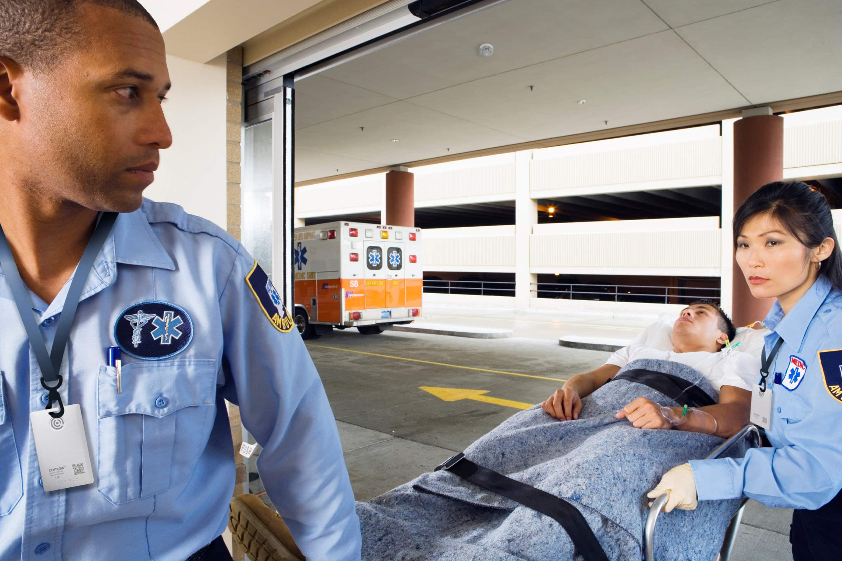 Healthcare Workers in Emergency Bay | CENTEGIX CrisisAlert