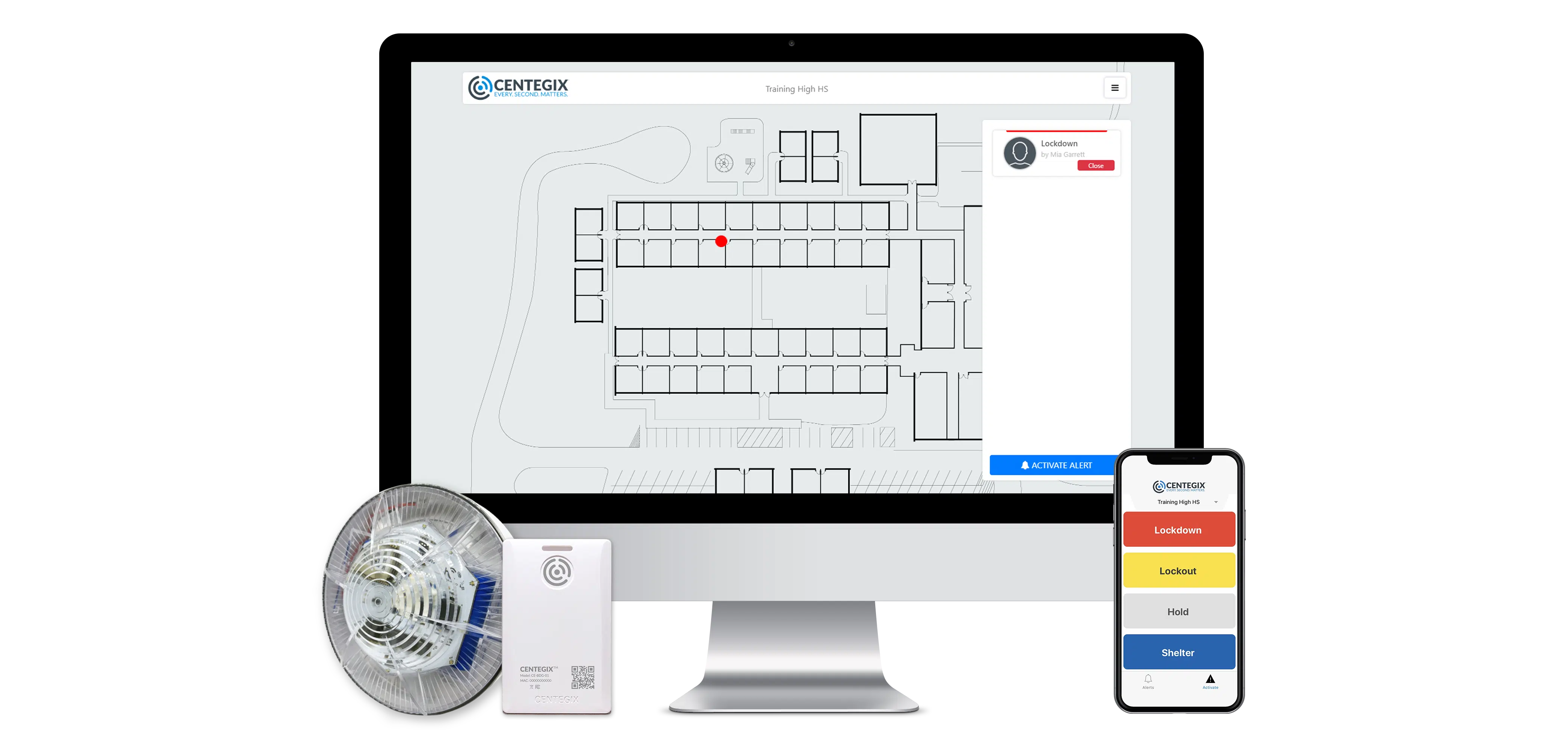 Wireless Safety System from CENTEGIX