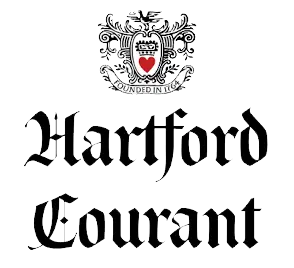Hartford Courant logo on a transparent background.