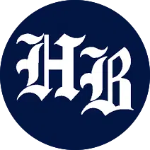 The Herald Bulletin logo in a navy circle.