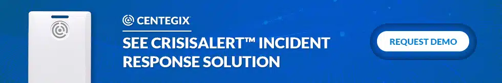 CENTEGIX CrisisAlert mobile panic button