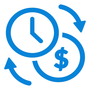 Save Time and Money icon