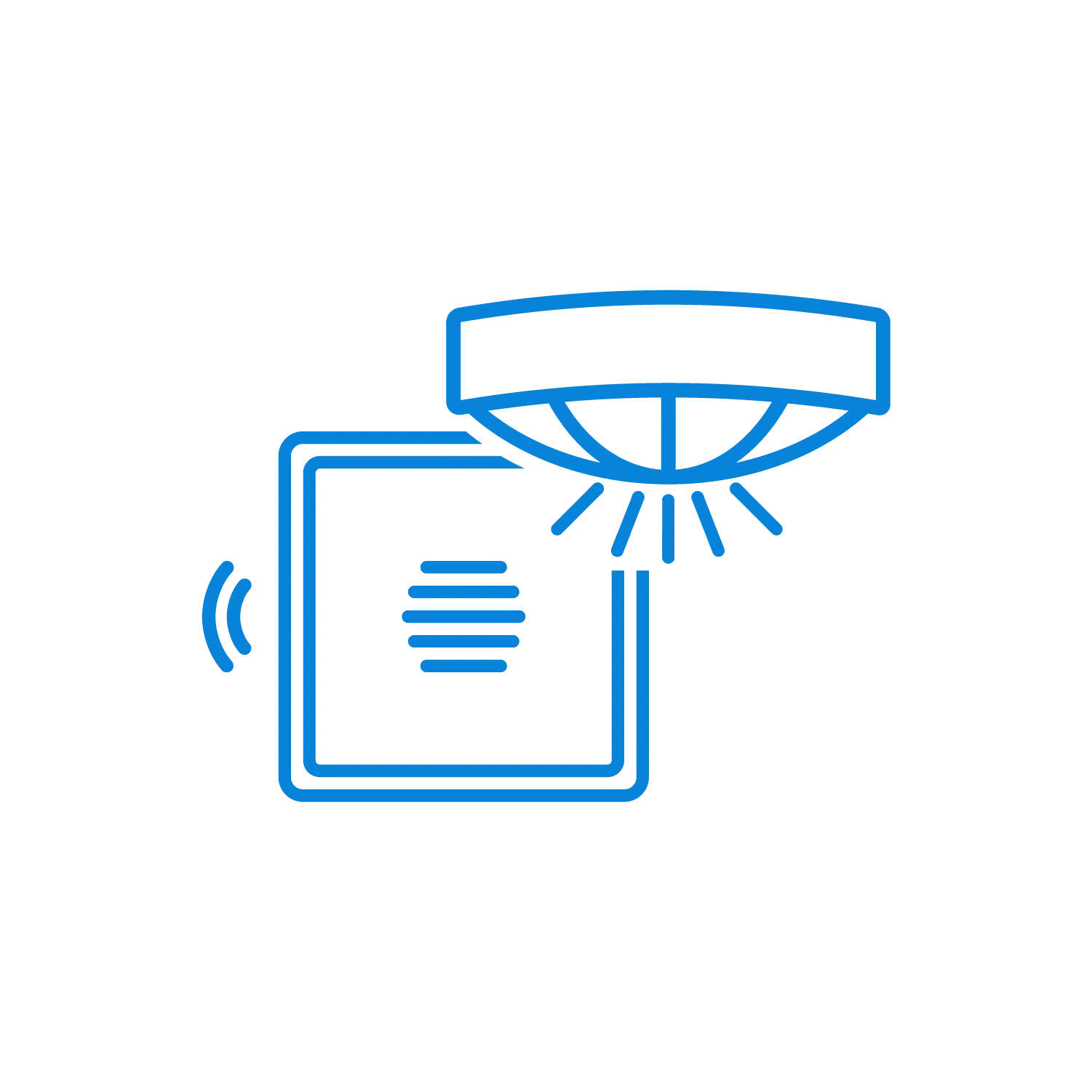 Audio Visual Notifications icons